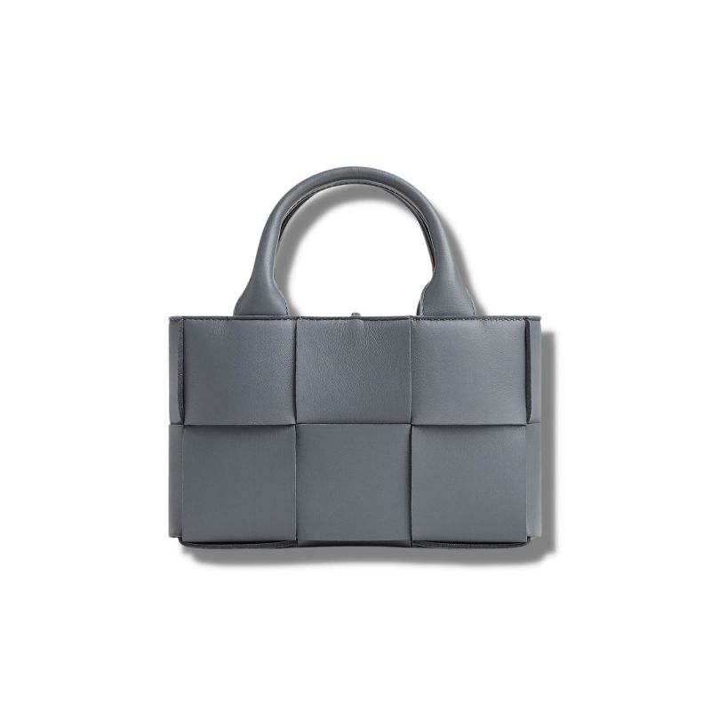 Bottega Veneta Candy Arco Tote Bag Dark Grey/Pink For Women‎ 7.1in/20cm 72909VCQC2133
