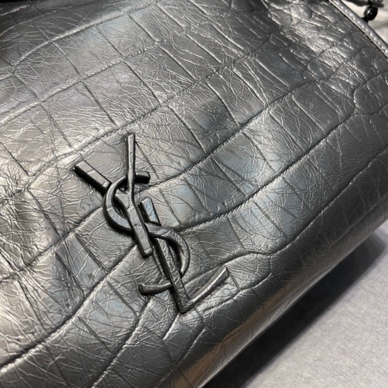Saint Laurent Niki Medium Shopping Bag Black/Beige For Women‎ 12.9in/33cm