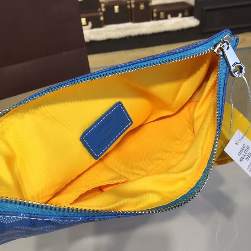 Goyard Senat MM Pocket Green/Blue/Black For Women‎ 11.8in/30cm SENAT2MMLTY09CL09P