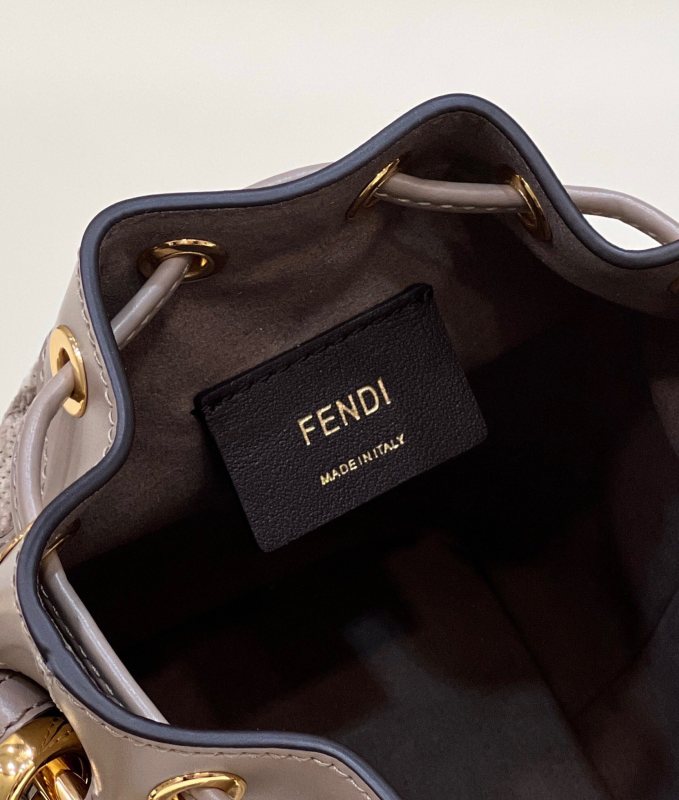 Fendi Mon Tresor Small Beige Bag For Woman 18cm/7in