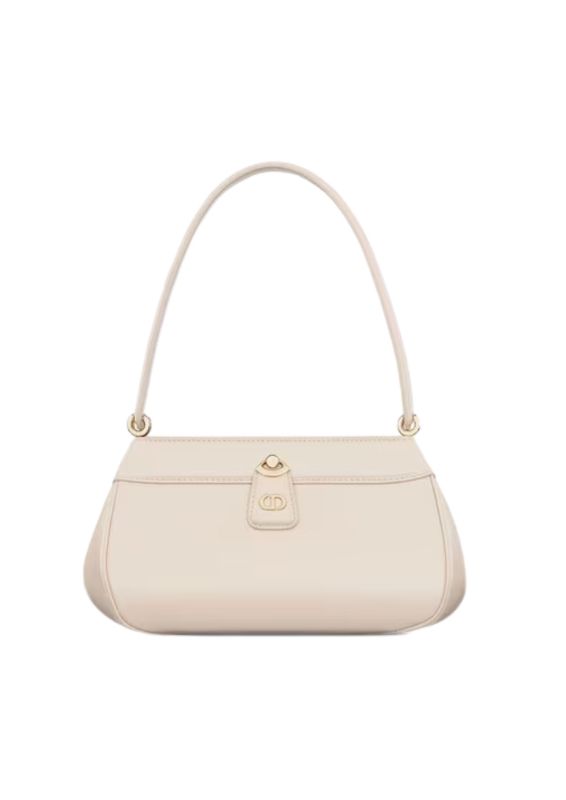 Christian Dior Small Dior Key Bag White For Women 8.5in/22cm M1844OBEQ_M49U