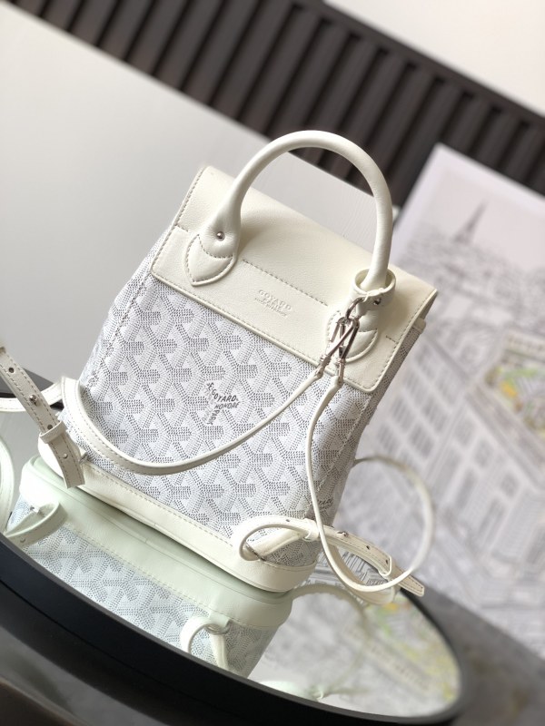 Goyard Alpin Mini Backpack White For Women‎ 9.1in/23cm ALPIN2MINTY50CL50P