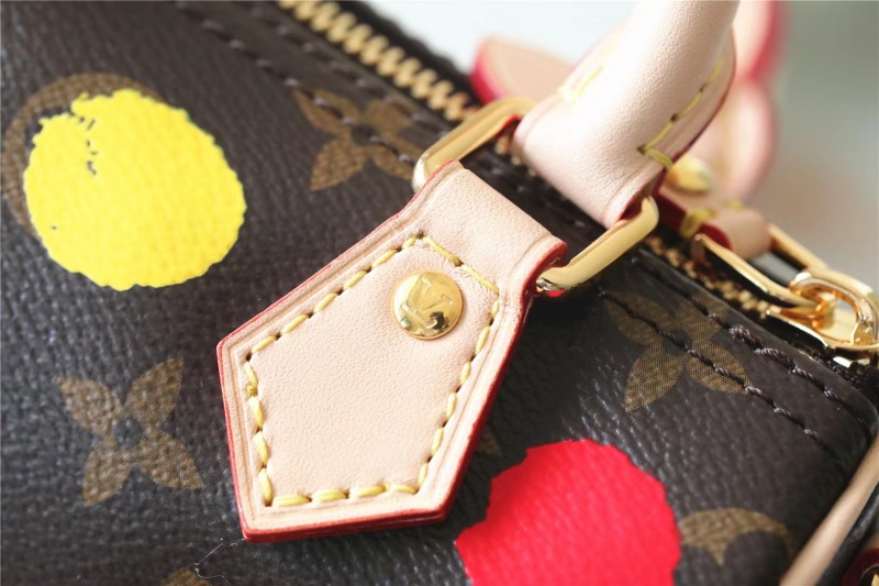 Louis Vuitton LV x YK Nano Speedy Bag Brown For Women 16 cm/ 6.3 in M81979
