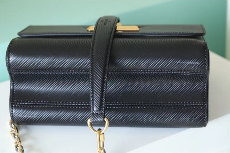 Louis Vuitton Twist One Handle PM Black For Women 9.8in/25cm M57093
