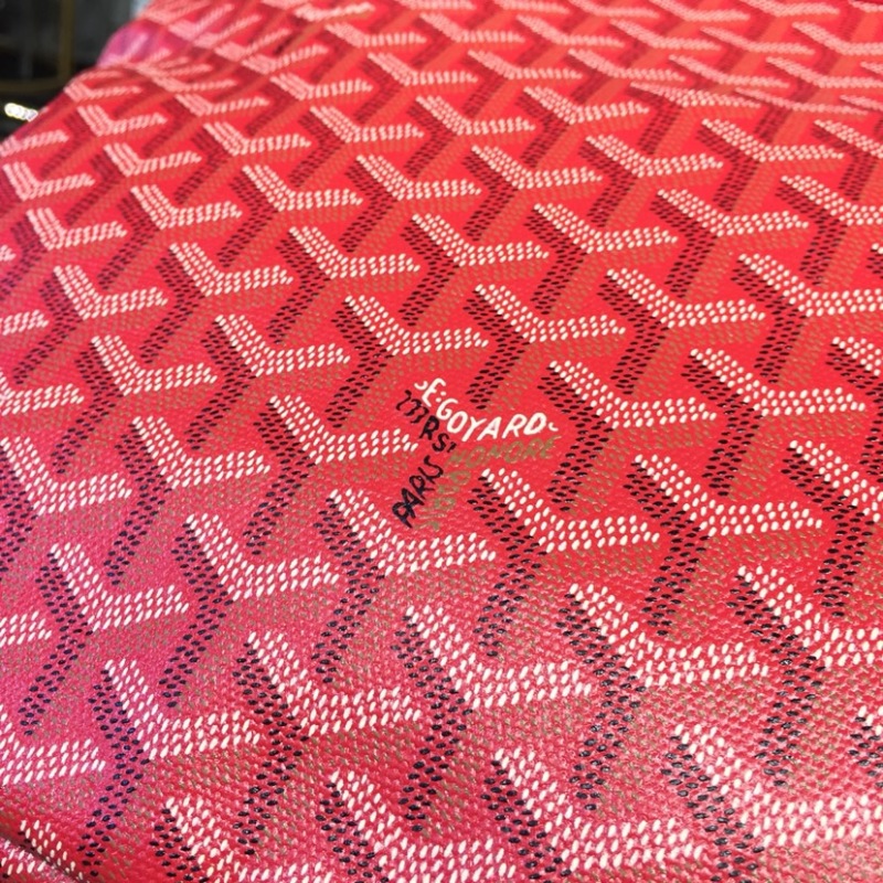 Goyard Artois PM Bag Red/Green For Women‎ 7.9in/20cm