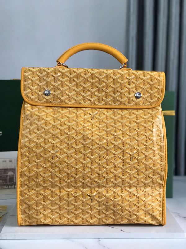 Goyard Saint Léger Backpack Yellow For Women‎ 14.6in/37cm STLEGEMMLTY08CG08P