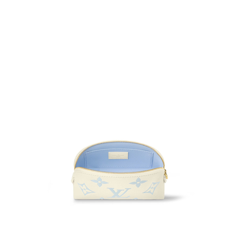 Louis Vuitton Pochette Cosmétique PM Pouch Bag Beige For Women 7,5in/19cm M24378
