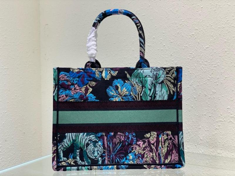 Dior Medium Dior Book Tote Blue Multicolor For Women M1296ZEUP_M928- 36 Cm/ 14 Inches