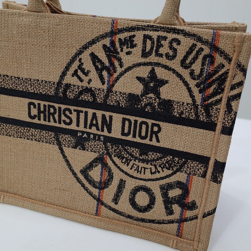 Christian Dior Small Dior Book Tote Brown, For Women, Women’s Handbags 26.5cm/10.5in CD M1265ZRUW_M918