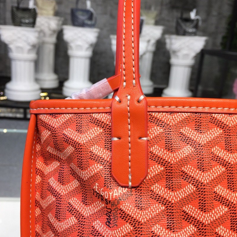 Goyard Anjou Mini Bag Orange For Women‎ 7.9in/20cm