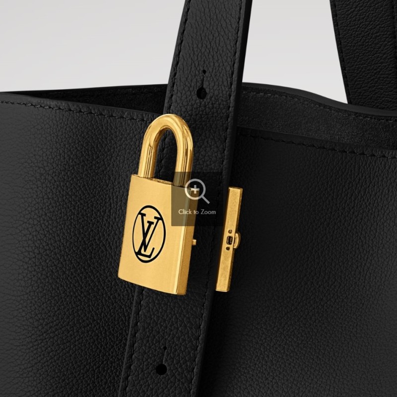 Louis Vuitton Low Key Cabas MM Bag Black For Women 18.5in/47cm M25341