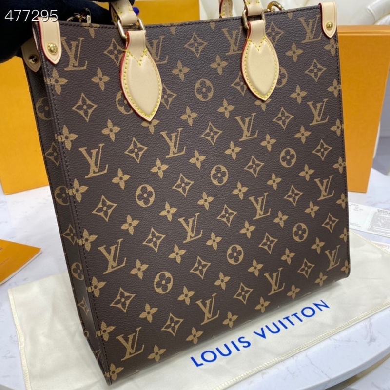 Louis Vuitton Sac Plat PM Monogram Canvas For Women, Women’s Handbags, Shoulder And Crossbody Bags 11.8in/30cm LV M45848