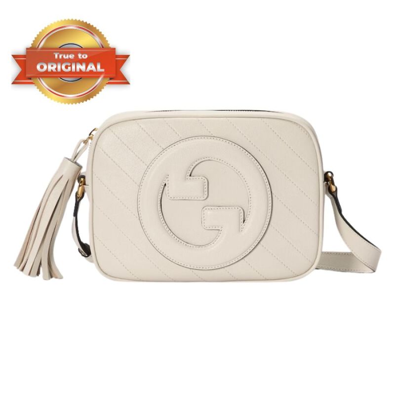 [True-to-ORIGINAL]Gucci Blondie Small Shoulder Bag White For Women ‎‎‎742360 1IV0G 9022 – 21 Cm/ 8.3 Inches