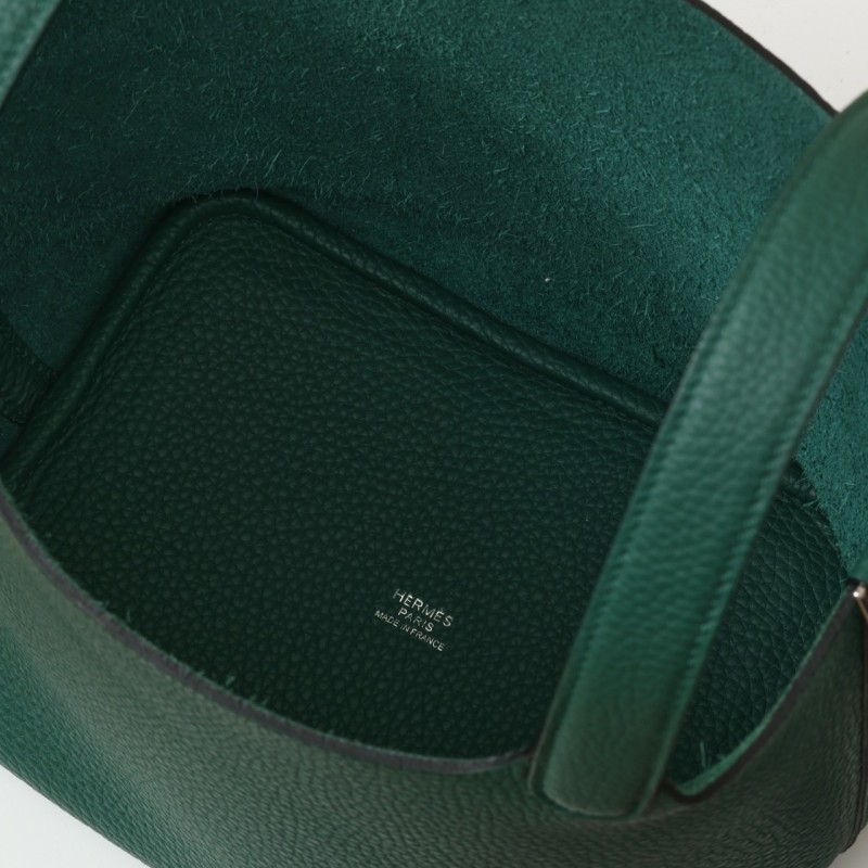 Hermes Picotin Lock 18 Bag Peacock Green For Women 7.1in/18cm