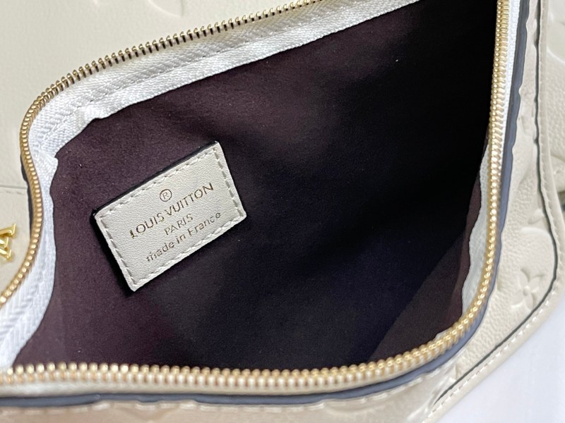 Louis Vuitton CarryAll MM Monogram Empreinte White For Women 15.4in/39cm