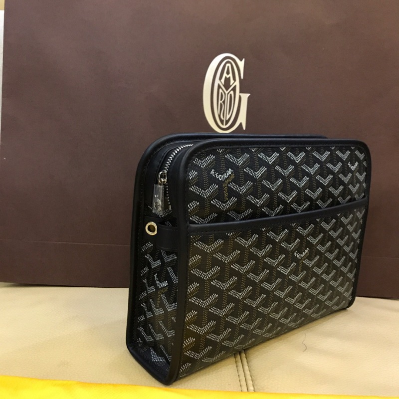 Goyard Jouvence GM Toiletry Bag Navy Blue/Black/Dark Grey For Women‎ 11.6in/29.5cm JOUVENGMLTY01CL03P