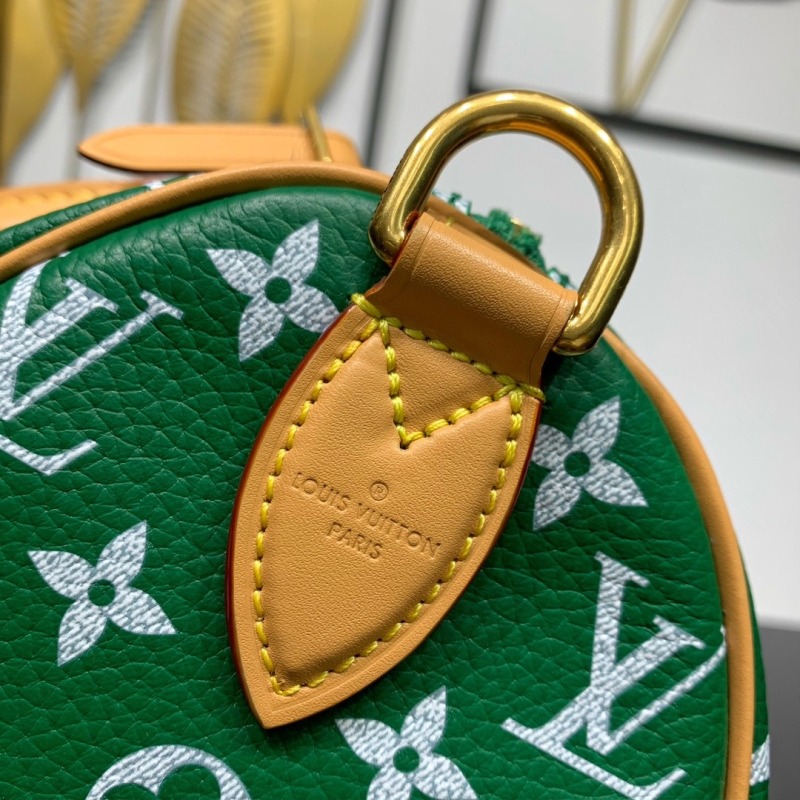 [True-to-ORIGINAL] Louis Vuitton Speedy P9 Bandoulière 25 Green 25cm/9.8in M24423