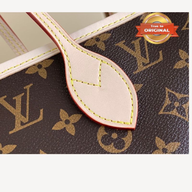 [True-to-ORIGINAL] Louis Vuitton LV x YK Neverfull MM Bag Brown For Women 12.2in/31cm M46468