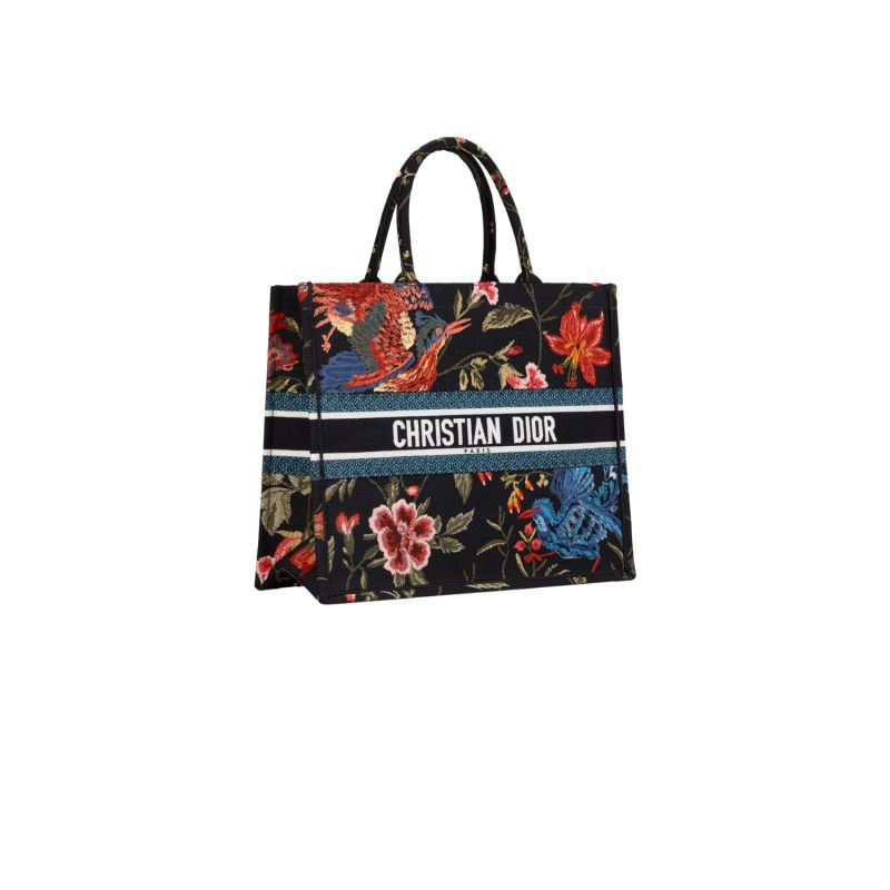 Dior Large Dior Book Tote Black Multicolor For Women M1286ZEAO_M911 42cm/16.5 inch