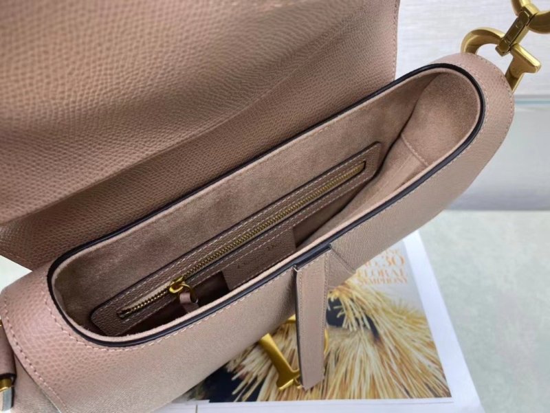 Christian Dior Saddle Bag With Strap Gold Toned Hardware For Women 25.5cm/10in CD M0455CBAA_M50P