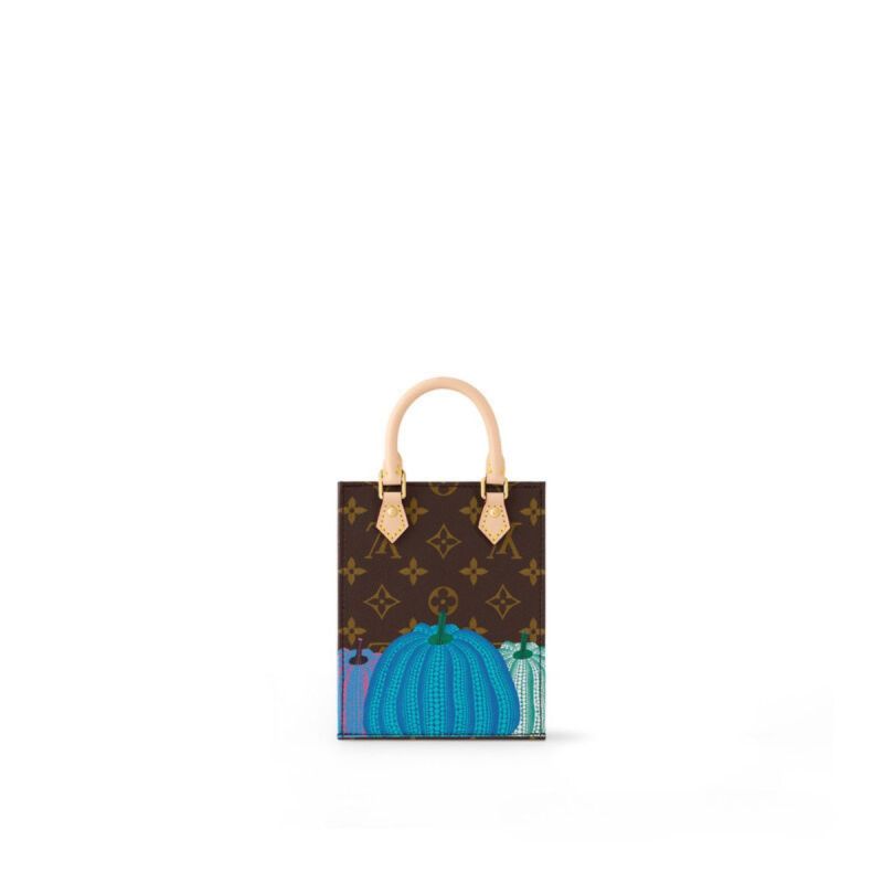 Louis Vuitton LV x YK Petit Sac Plat Brown For Women 5.5n/14cm M82112