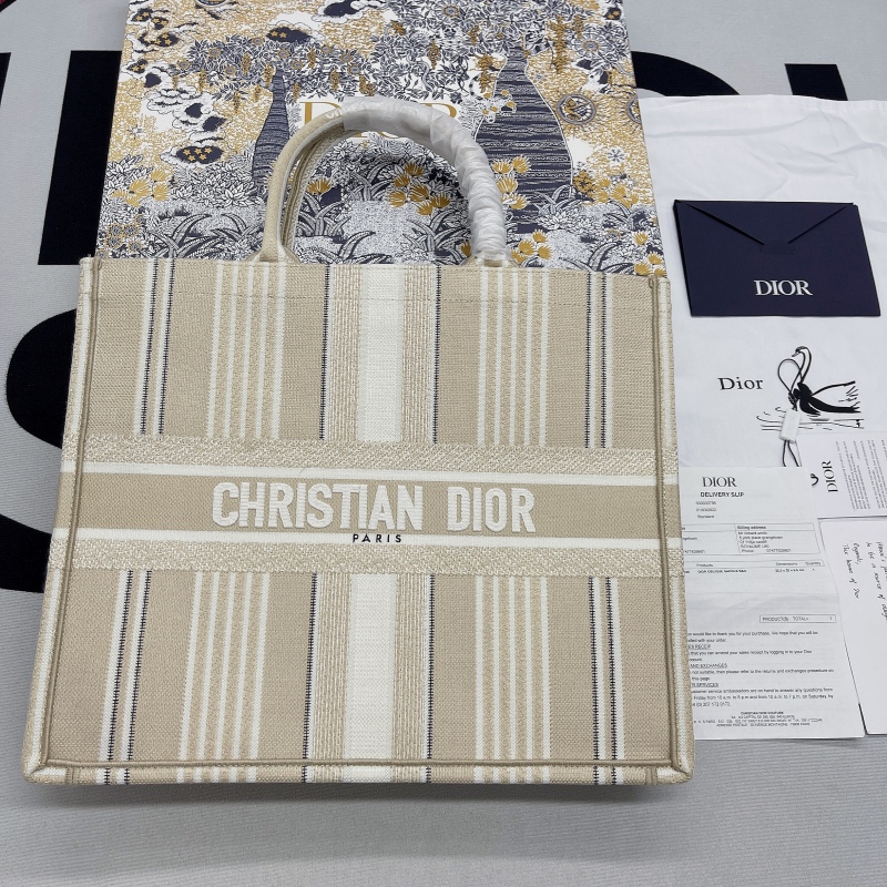 Christian Dior Large Dior Book Tote Cream, For Women, Women’s Handbags 16.5in/42cm CD