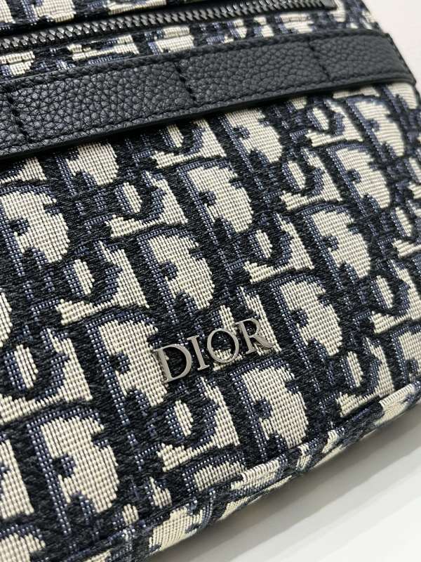 Dior Safari Messenger Bag Black For Women 8.5in/22cm 1ESPO206YKY_H27E