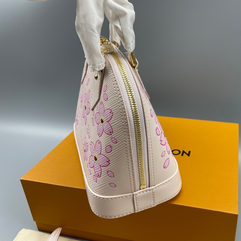[True-to-ORIGINAL] Louis Vuitton LV x TM Alma BB Pink For Women 23.5cm/9.3in – M13104