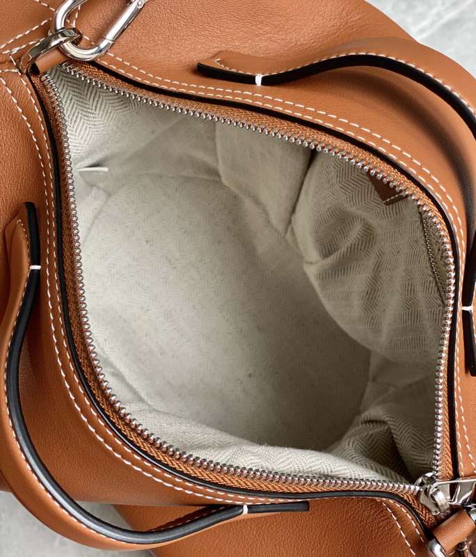 Loewe Large Elephant Bag Brown For Women 14.2in / 36cm B623A18X01