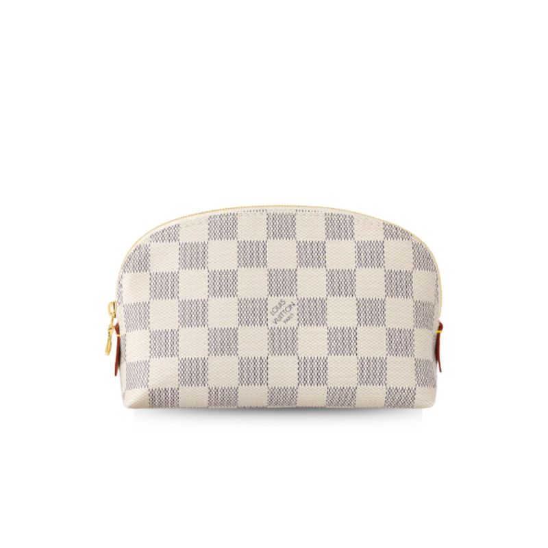 Louis Vuitton Cosmetic PM Pouch Grey For Women 7.5 Inches/ 19 Cm N60024
