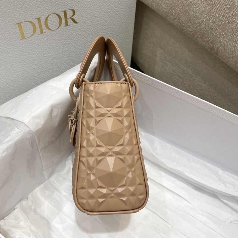 Dior Christian Dior Mini Lady Bag Beige For Women 6.5in/17cm