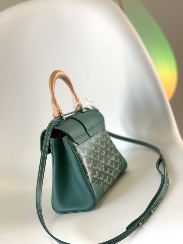 Goyard Saïgon Souple Mini Bag Green For Women‎ 7.9in/20cm SAIGONMINTY09CL09P