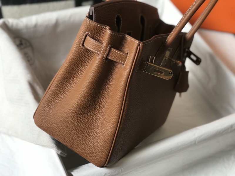Hermes Birkin Brown Togo Gold Hardware Bag For Women, Women’s Handbags, Shoulder Bags 30cm/12in