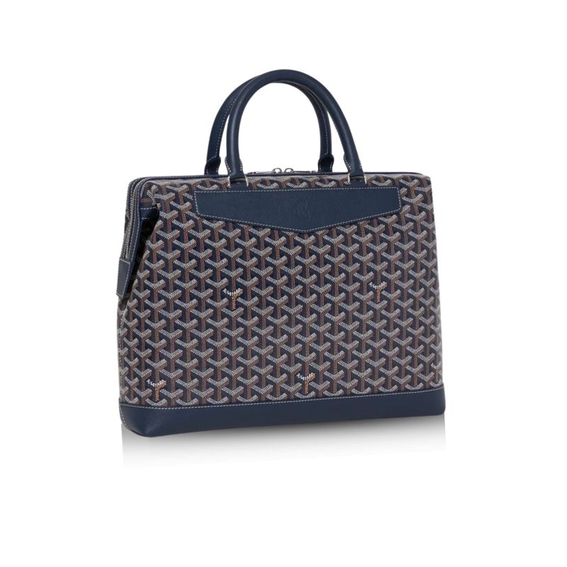 Goyard Cisalpin Document Case Bag Navy Blue For Women‎ 11.4in/29cm CISDOCPMLTY12CL12P
