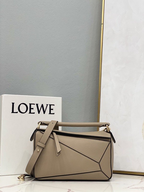 Loewe Small Puzzle Bag Caramel For Women 9.4in / 24cm
