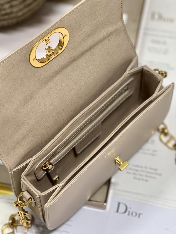[True-to-ORIGINAL] Christian Dior 30 Montaigne Avenue Bag Beige For Women 9 in/ 22.5cm