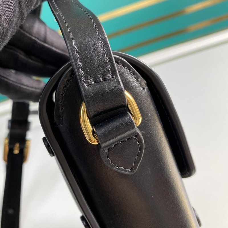 Gucci Horsebit 1955 Mini Black Bag 17cm