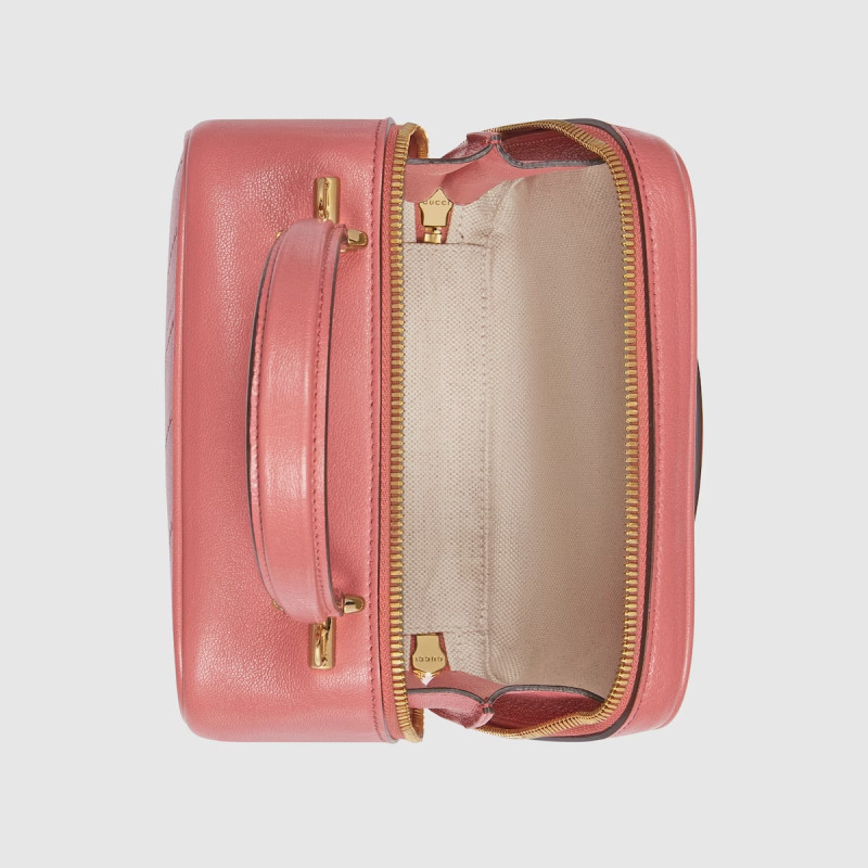 Gucci Blondie Top Handle Bag Pink For Women ‎744434 1IV0G 6701 17cm/6.7 inch