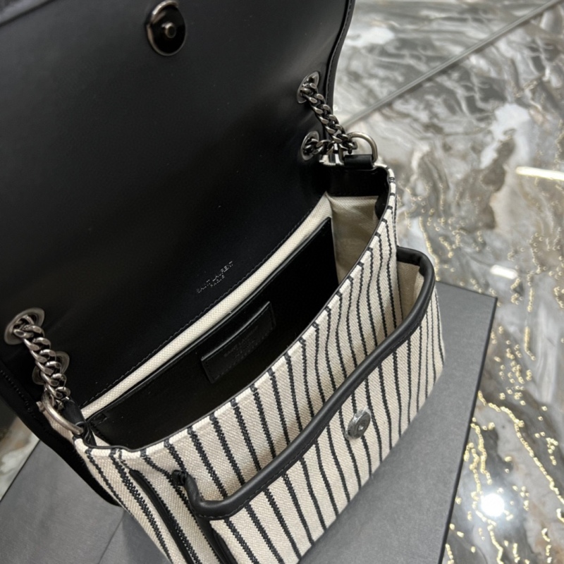 Saint Laurent Niki Small Bag White For Women‎ 8.7in/22cm