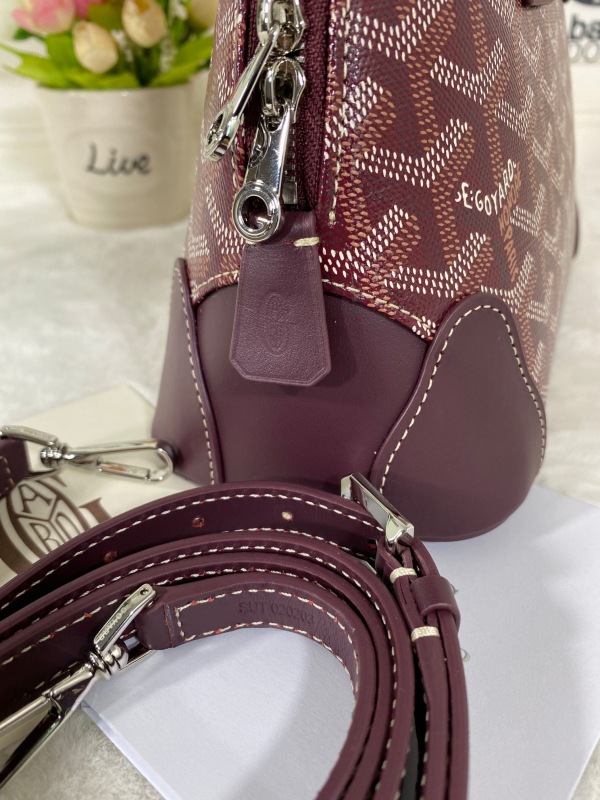 Goyard Vendome Mini Bag Burgundy For Women‎ 9.1in/23cm