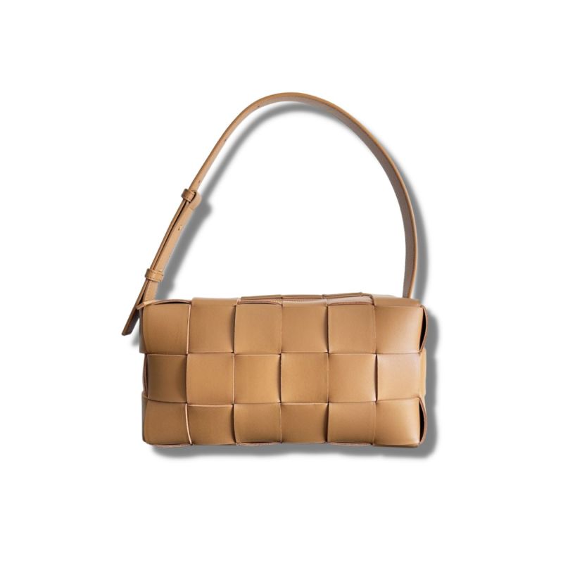Bottega Veneta Brick Cassette Light Brown For Women‎ 11in/28cm
