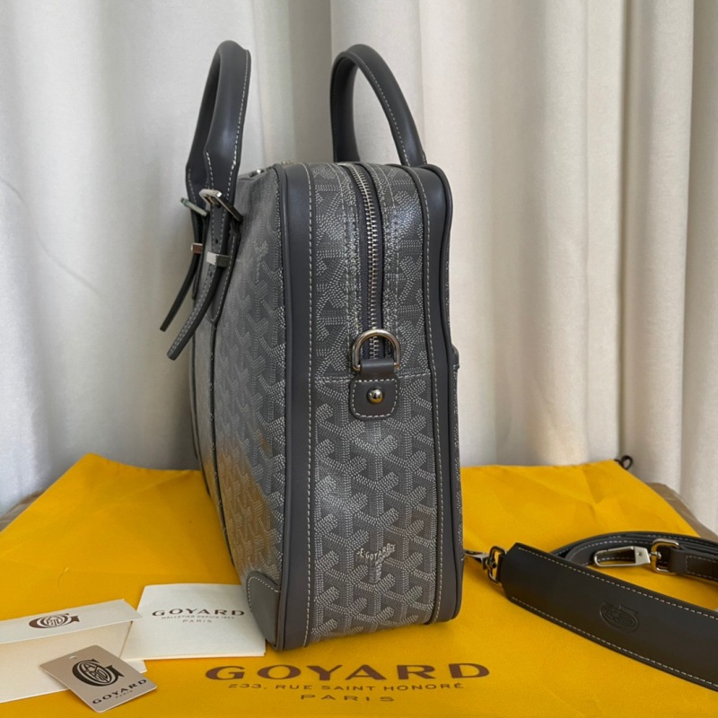 Goyard Ambassade MM Document Case Green/Grey/Black For Women‎ 16.1in/41cm AMBASSMMLTY01CL03P