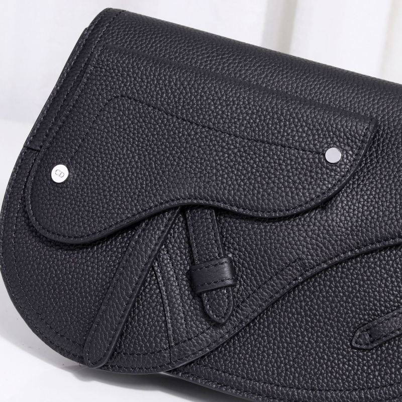 Dior The Saddle Pouch Black For Women‎ 9.5in/24cm CD