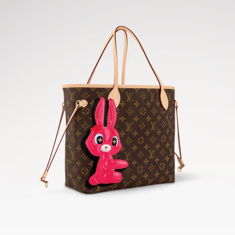 Louis Vuitton Neverfull MM Monogram Brown For Women M47200 31cm/12.2inch