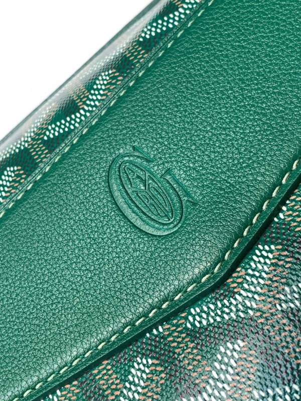 Goyard Cisalpin Document Case Bag Green For Women‎ 11.4in/29cm CISDOCPMLTY09CL09P