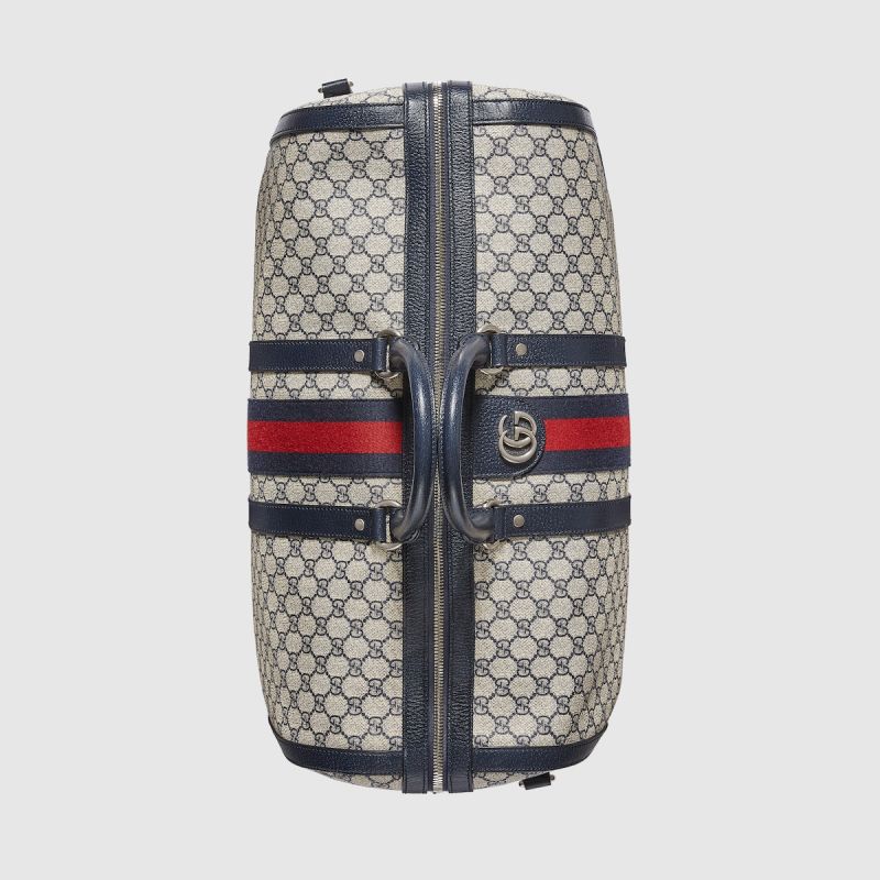 Gucci Savoy Large Duffle Bag Beige 20.5 in/ 52 cm 724612 9AAB6 4076