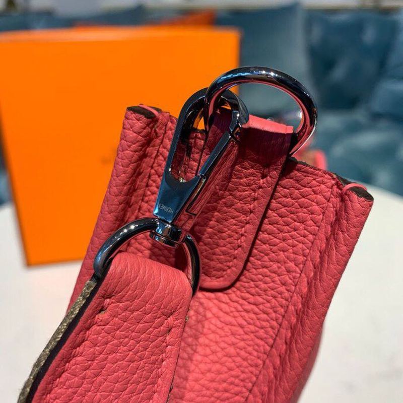 Hermes Mini Evelyne Pink For Women 7.8in/20cm