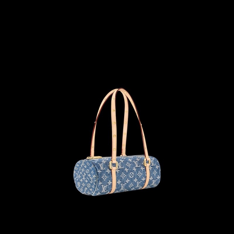 Louis Vuitton Papillon Blue Denim For Women M46830 – 10.6 Inches / 26.9 Cm