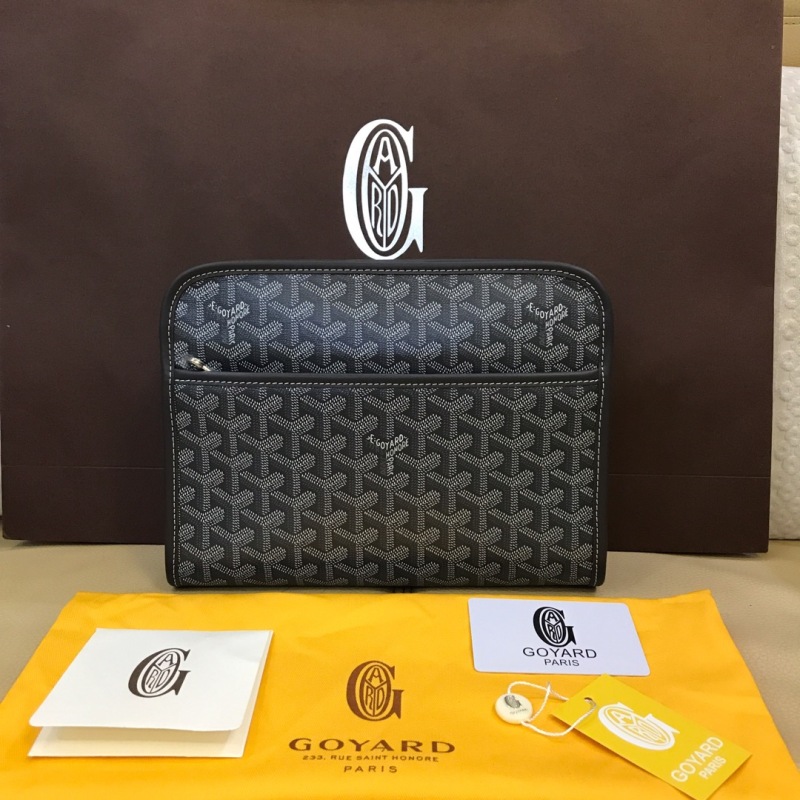Goyard Jouvence GM Toiletry Bag Navy Blue/Black/Dark Grey For Women‎ 11.6in/29.5cm JOUVENGMLTY01CL03P