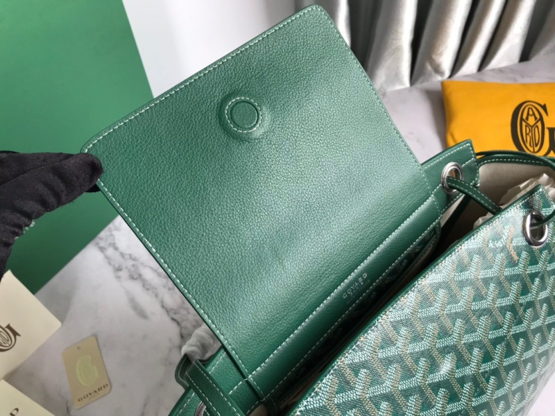 Goyard Rouette PM Bag Yellow/Burgundy/Green For Women‎ 12.2in/31cm ROUETTPMLTY07CL07P